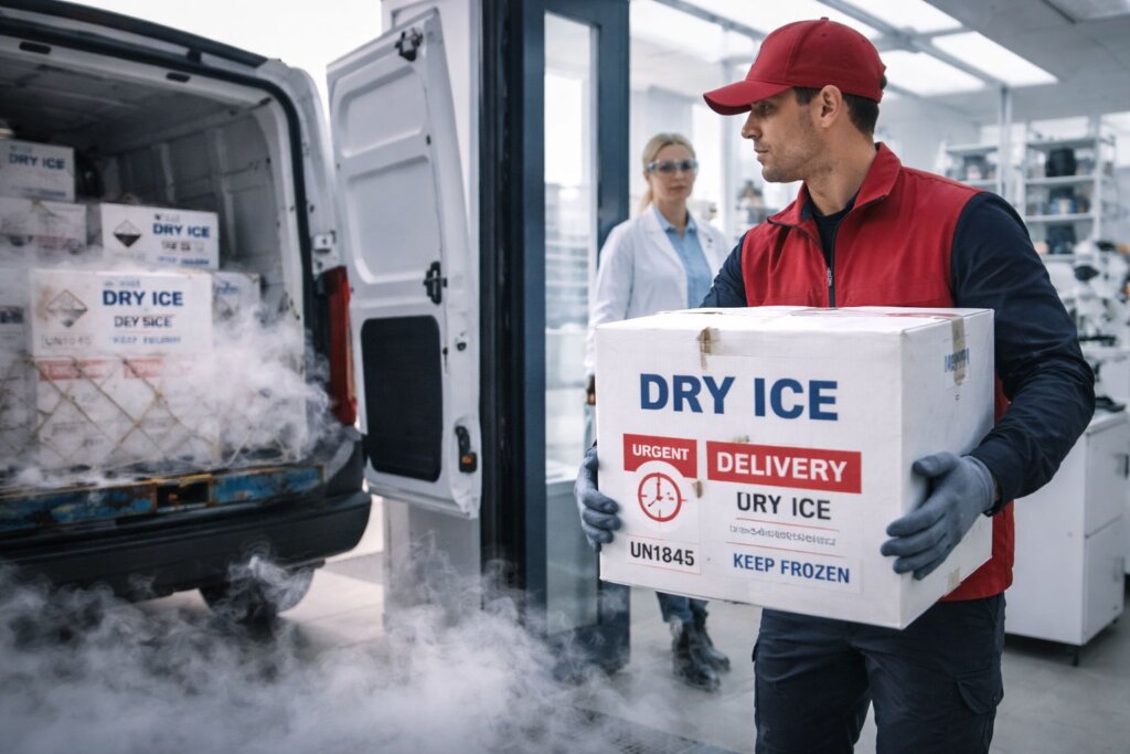 pedido hielo Madrid entrega