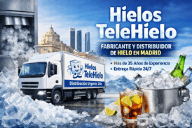 fabricante y proveedor de hielo en Madrid servicio urgente